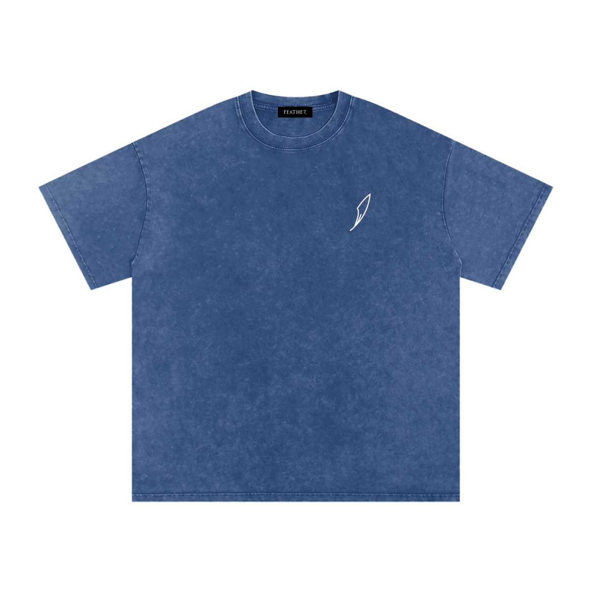 Unisex Snow Washed Oversized T-Shirt