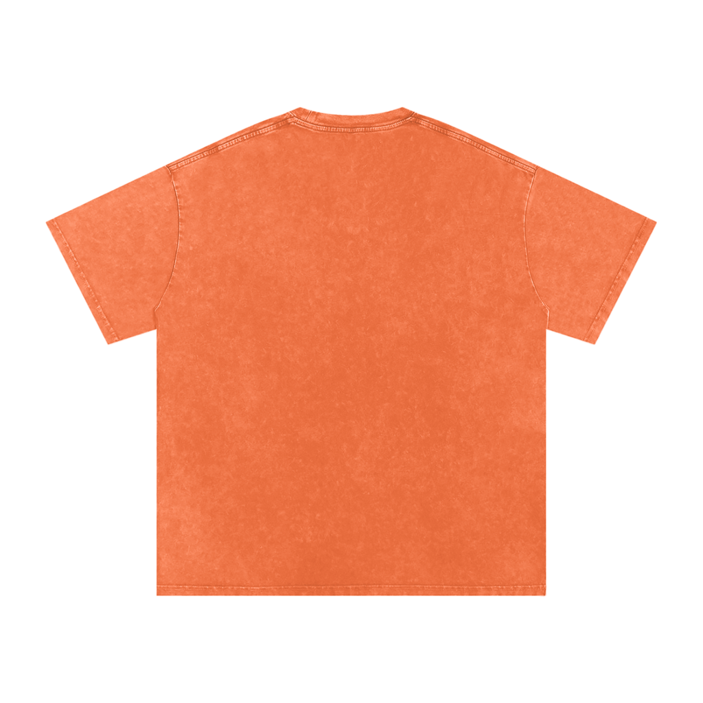 Unisex Snow Washed Oversized T-Shirt