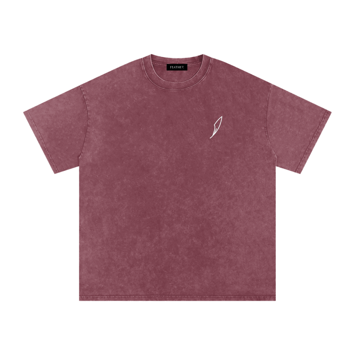 Unisex Snow Washed Oversized T-Shirt
