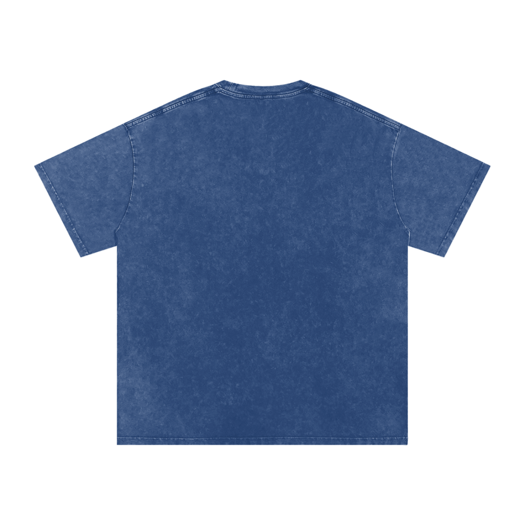 Unisex Snow Washed Oversized T-Shirt