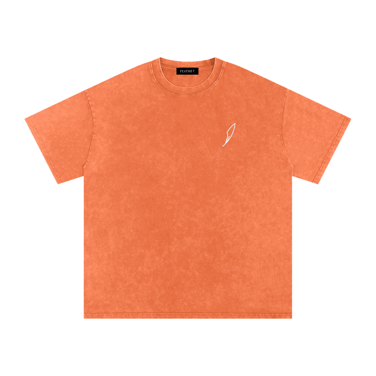 Unisex Snow Washed Oversized T-Shirt