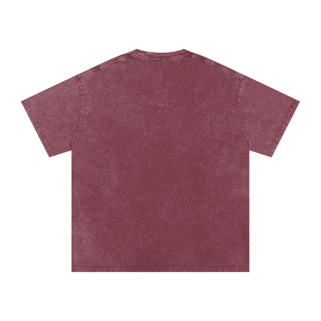 Unisex Snow Washed Oversized T-Shirt