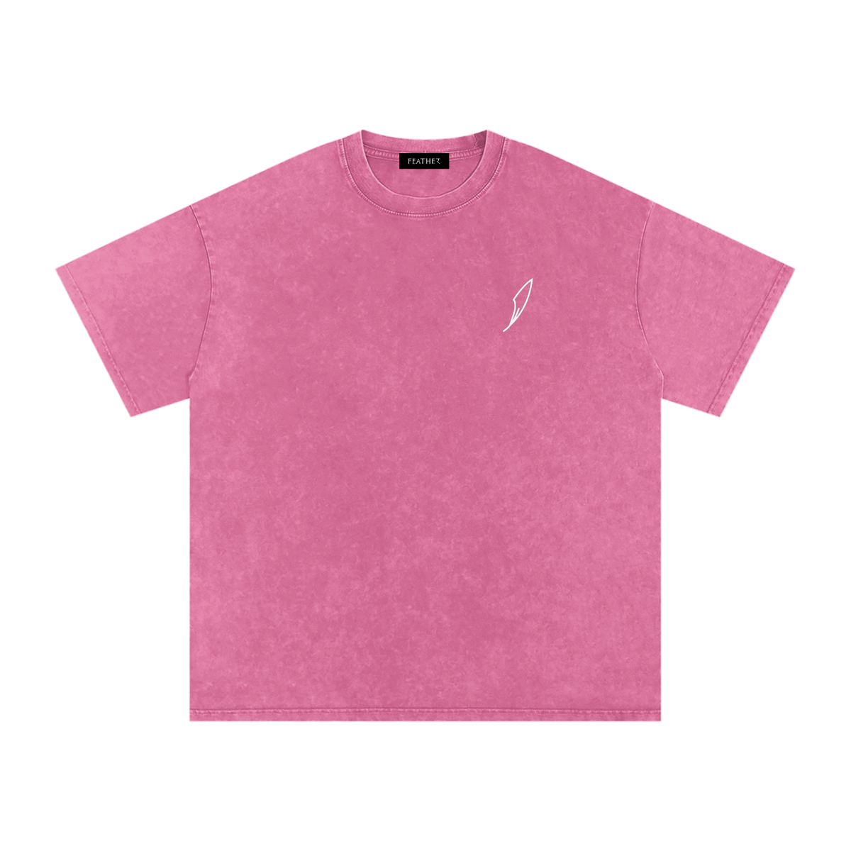 Unisex Snow Washed Oversized T-Shirt