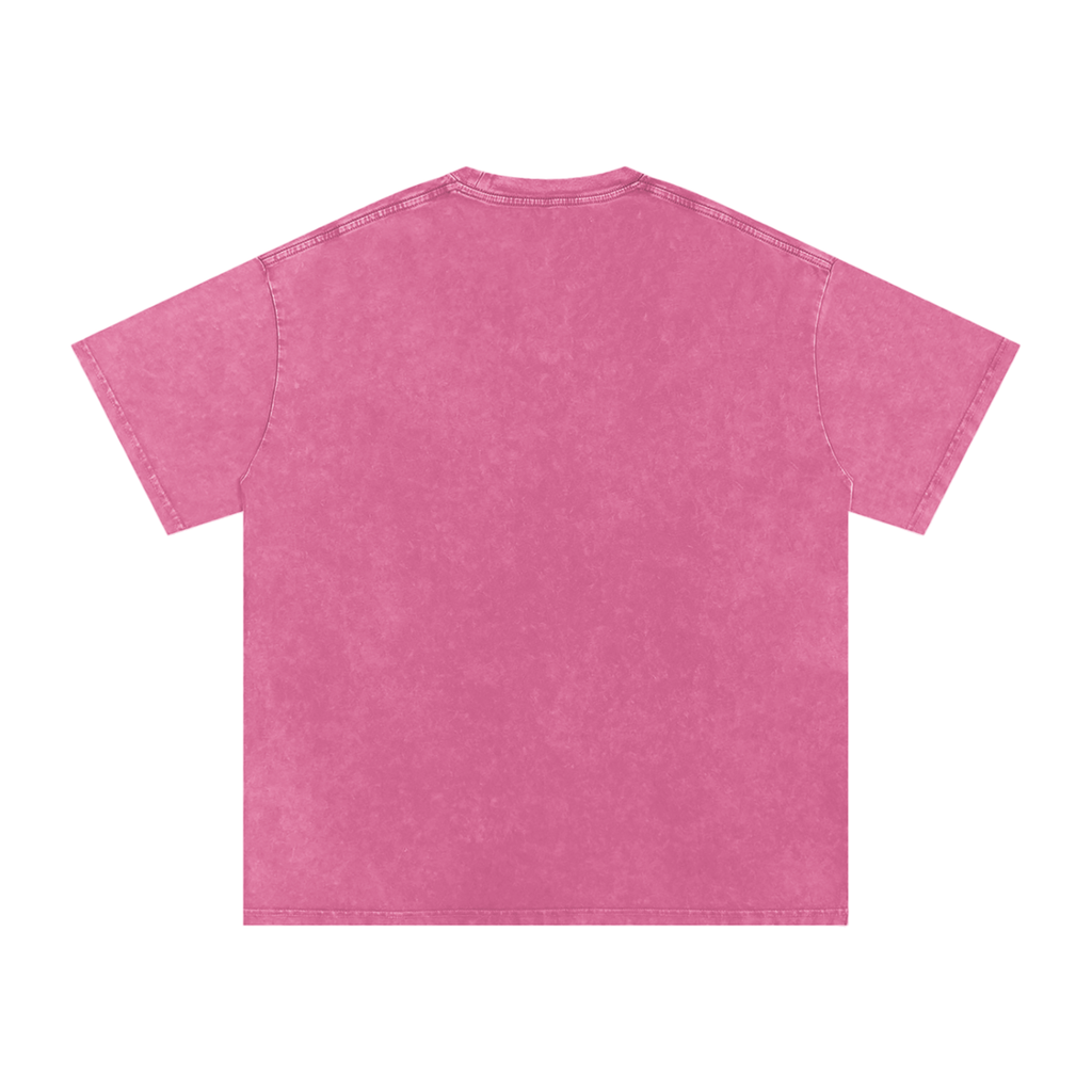 Unisex Snow Washed Oversized T-Shirt